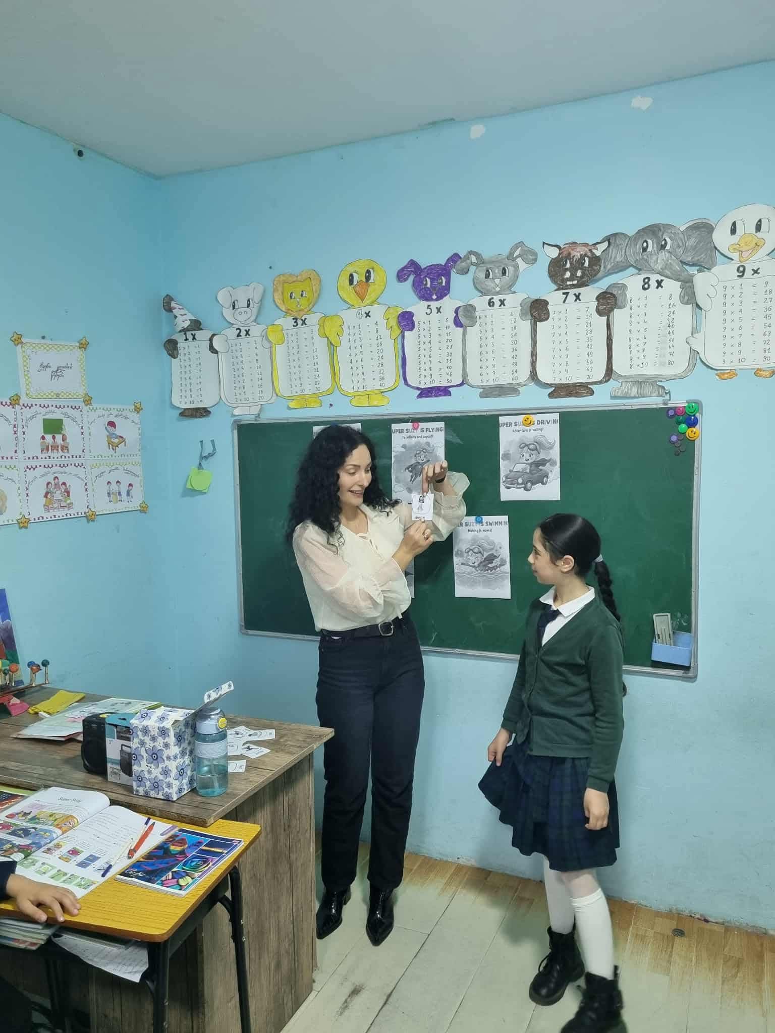 ღია გაკვეთილი ინგლისურ ენაში