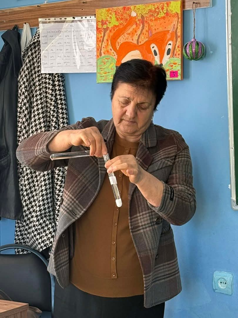 ღია გაკვეთილი ქიმიაში🧪👩‍🔬