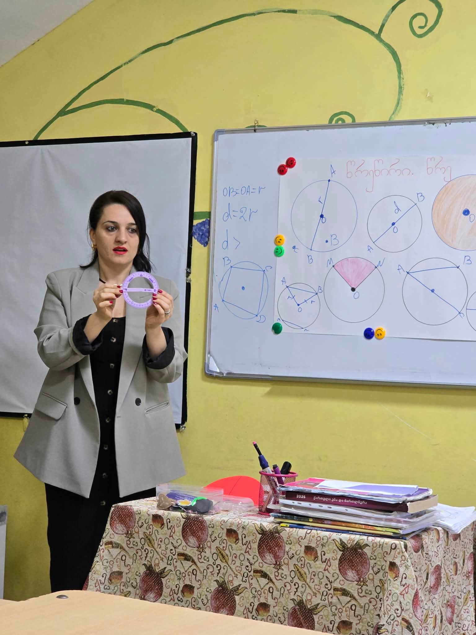 📚ღია გაკვეთილი მათემატიკაში